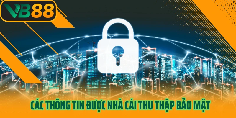 Các thông tin được nhà cái thu thập bảo mật